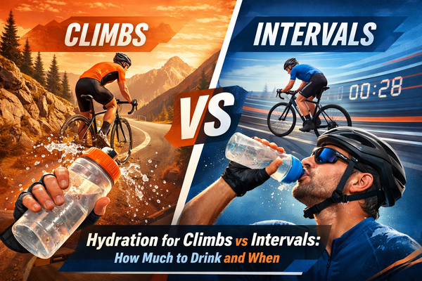 Hydration for Climbs vs Intervals: How Much to Drink and When
