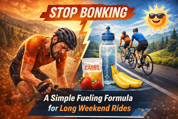 Stop Bonking: A Simple Fueling Formula for Long Weekend Rides